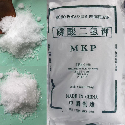 Potássio do adubo de MKP o mono fosfata o fosfato de Dihydrogen do potássio de 98% KH2PO4 7778-77-0