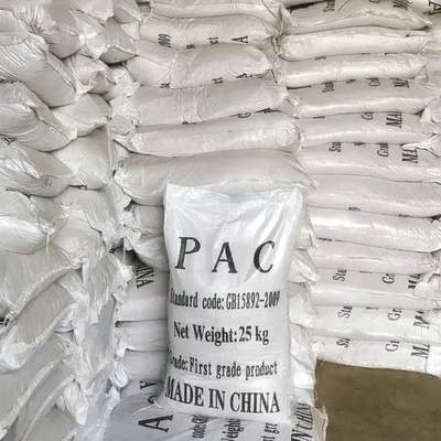 25kg / Saco 30% PAC Cloreto de Polialumínio Tratamento de Água Têxtil Produtos Químicos para Fabricação de Papel