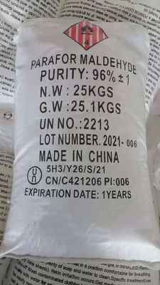 0,05% álcoois de Ash Paraformaldehyde Powder Soluble In