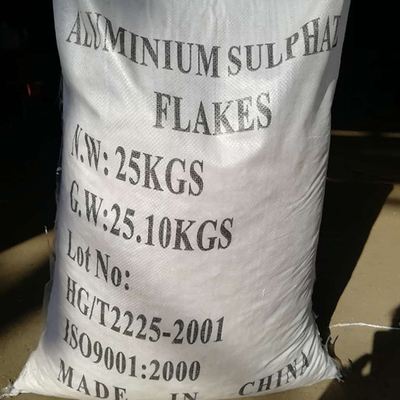 Sulfato de alumínio não férrico da pureza de 17% no tratamento de água potável