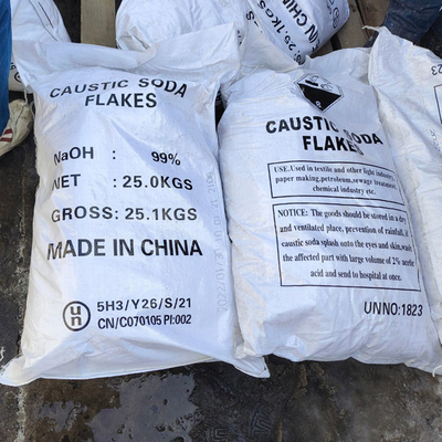 Hidróxido de sódio da soda OHSAS18001 cáustica para a lavagem sintética e o sabão