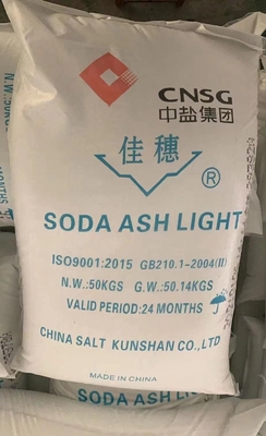 50 kg/BAG Carbonato de Sódio Soda cinza branca em pó
