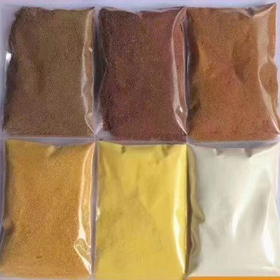 Coagulante de tratamento de água PAC Cloreto de polialumínio em pó amarelo-marrom