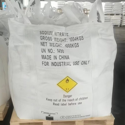 100 kg/BAG NaNO3 Nitrito de sódio Cristal branco utilizado na fabricação de vidro