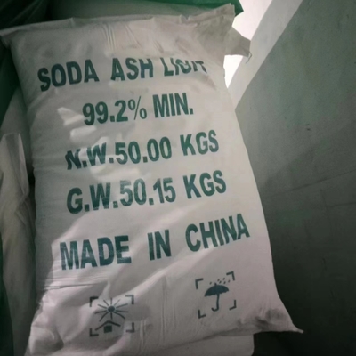 Cinzas de carbonato de sódio 50 kg / BAG Usadas como limpador