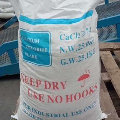 Cloreto de cálcio CaCl2 CAS 10035-04-8 25 KG / BAG Utilizado como dessecante
