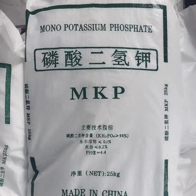 Fósforo de mono-potássio 25 KG / BAG ISO 14001 Utilizado para fertilizantes