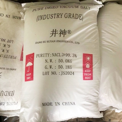 Melhor preço Alta qualidade 99,3% Sal industrial Cloreto de sódio NaCl 7647-14-5 Grau industrial