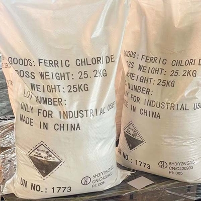 25 KG / BGA FeCL3 Cloreto de Ferro Usado Como Produtos Químicos de Tratamento de Água