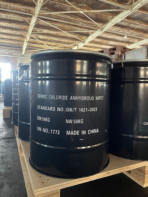 Cloreto de ferro sólido FeCL3 Anídro para tintura e impressão Tratamento de águas residuais ONU n.o 1773