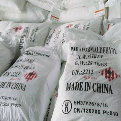 Pó contínuo branco do Paraformaldehyde para a categoria industrial da resina