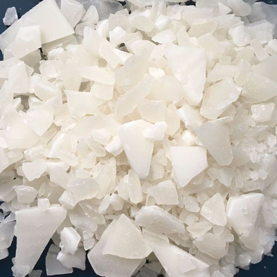 50 kg/BAG Sulfato de Alumínio Livre de Ferro Flocos Brancos para Tratamento de Água
