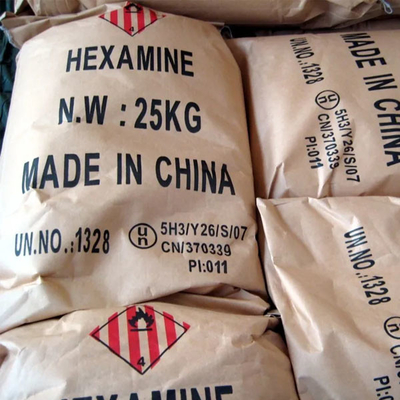 Hexamina em pó utilizado como diurético na medicina 25 kg / BAG 20 MT / 20 GP com palete