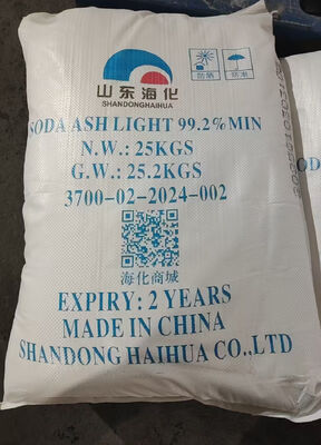 HAIHUA Brand Soda Ash Densa e Soda Ash Light Carbonato de Sódio Soda Ash Na2CO3